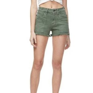 High Waist Cutoff Shorts